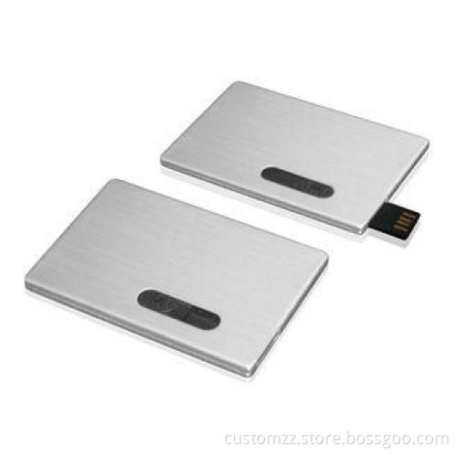 Personalized Credit Card USB Stick Metal Advertising With L
